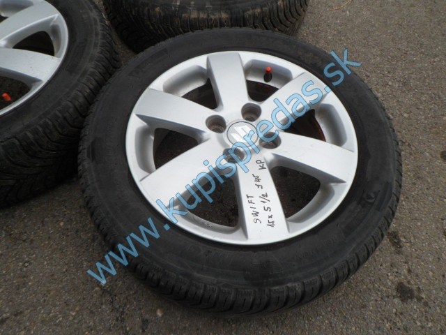 hliníkový disk, koleso na suzuki swift, R15x5,5J ET45