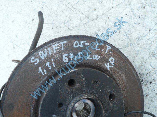 ľavá predná otoč na suzuki swift 1,3i, náboj kolesa, 