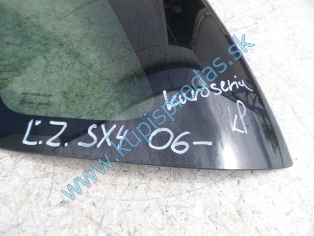ľavé zadné sklo do karosérie na suzuki sx4, 