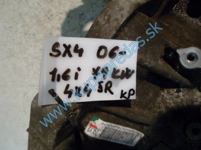 prevodovka na suzuki sx4 1,6i 16V 4x4, 5 rýchlostná, 79J2