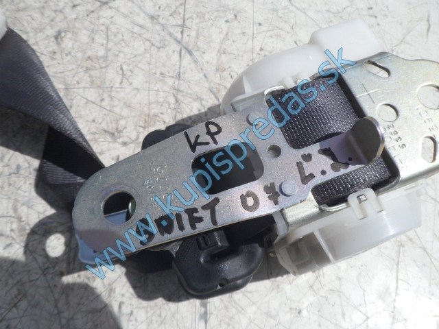 ľavý zadný bezpečnostný pás na suzuki swift, 84980-62JA