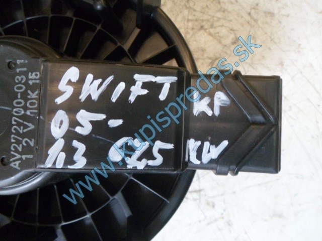 vnútorný ventilátor kúrenia na suzuki swift, AV272700-0311