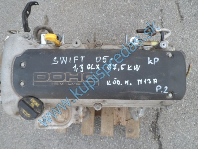 motor na suzuki swift 1,3i, M13A, 