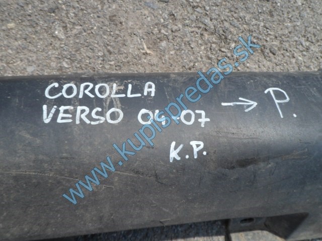 pravý plastový prah na toyotu corollu verso lift, 75851-0F010