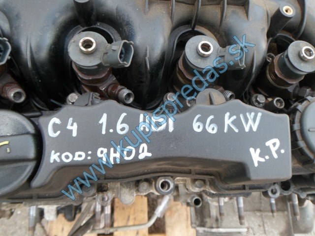 motor na citroen c4 1,6hdi, 9H02, 66KW, 