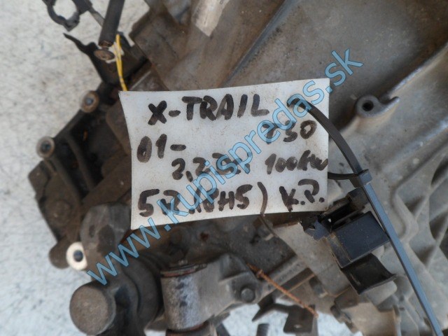 prevodovka na nissan x-trail t30 2,2dci, 8H5