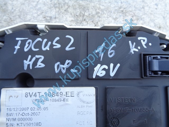 tachometer na ford focus 2 lift, 1,6i, 8V4T-10849-EE