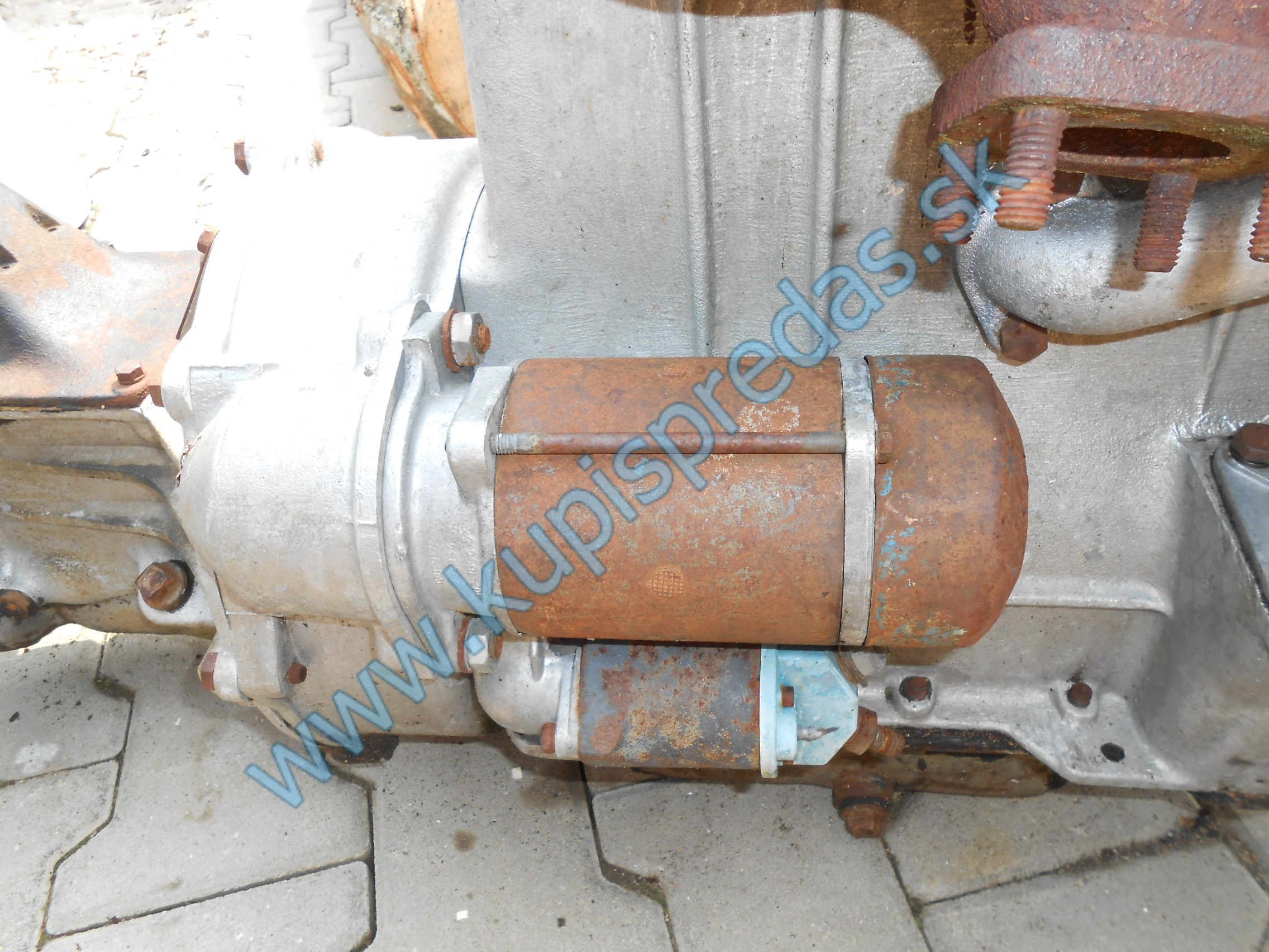 Motor, prevodovka Škoda Spartak