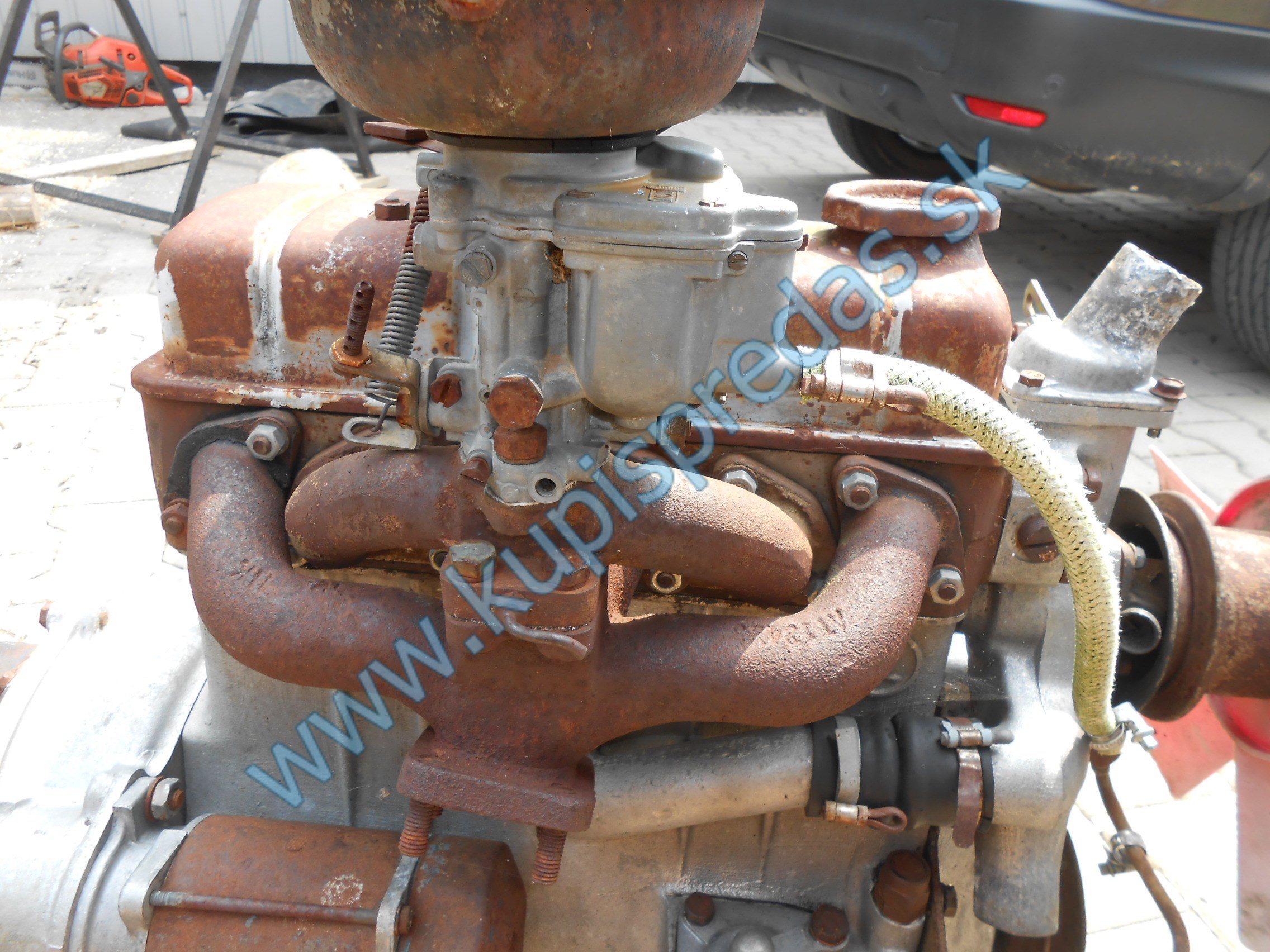 Motor, prevodovka Škoda Spartak