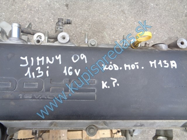 motor na suzuki jimny 1,3i, M13A, 87 000KM