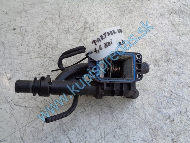 obal termostatu na peugeot partner 1,6hdi, 9684588980