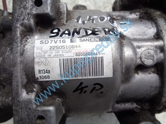 kompresor klimatizácie na daciu sandero, 2250510844