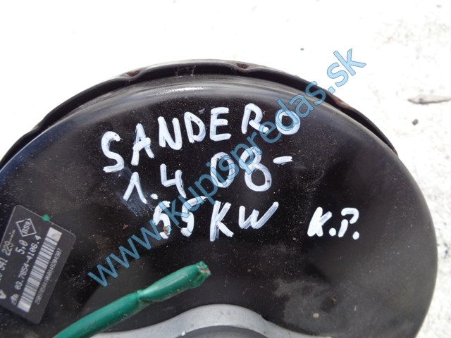 brzdový posilovač na daciu sandero 1,4i, 8200941229, 
