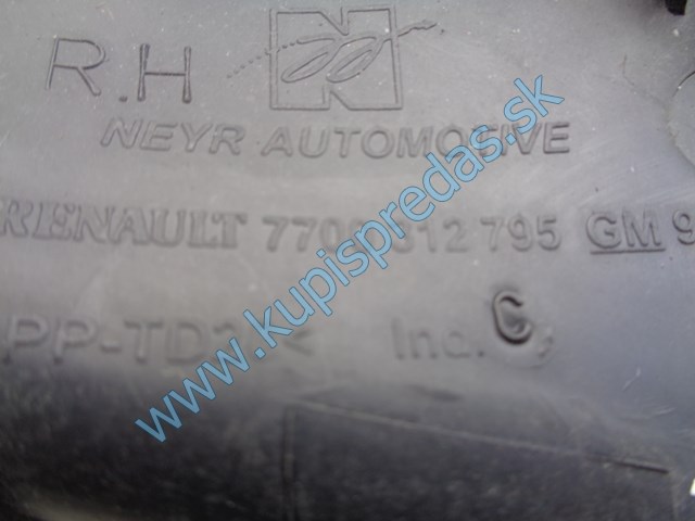 pravá lišta torpéda na opel vivaro, 7700312795
