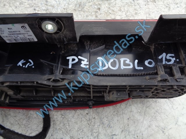 pravé zadné svetlo na fiat doblo 2 lift, 5244715