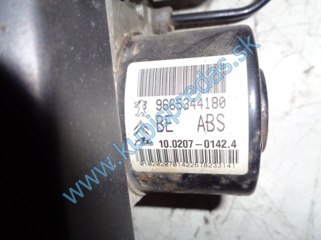 abs pumpa na citroen c3, 9665344180