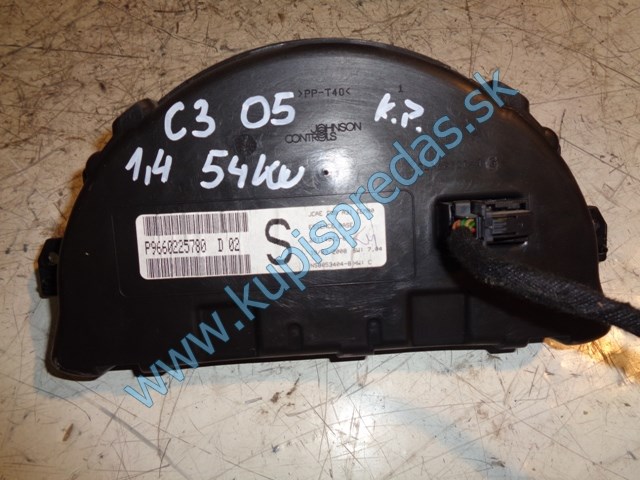 tachometer na citroen c3 1,4i, P 9660225780