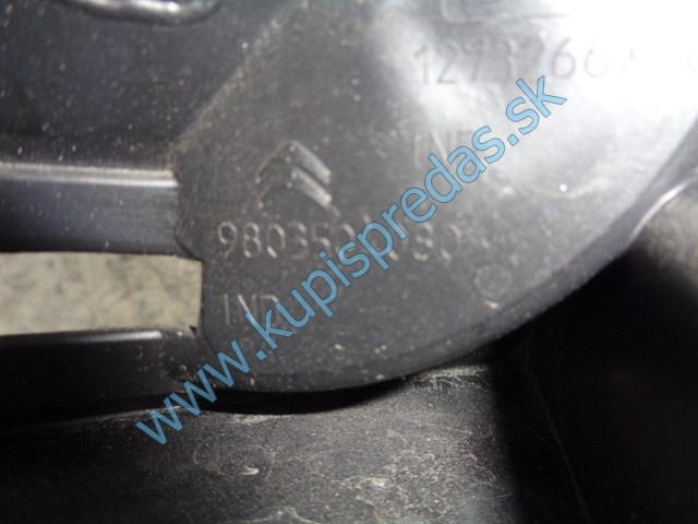 ľavá predná hmlovka na citroen c3 lift, 9803504080