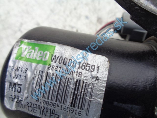 ľavý predný mechanizmus stierača na renault scénic 3, 