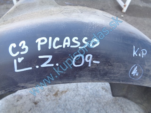 ľavé zadné nadkolo na citroen c3 picasso , 9684576080, 