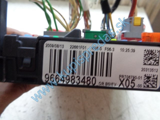 modul bsi na citroen c3 picasso 1,4I, 9664983480 