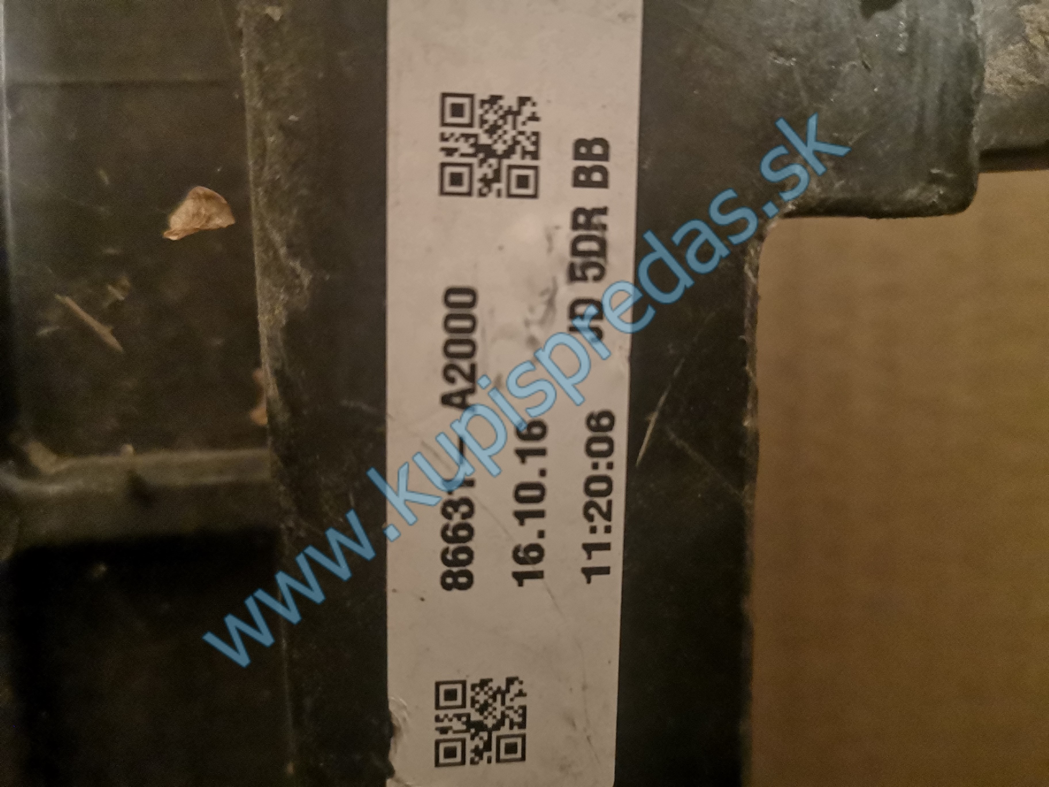Výstuha nárazníka KIA 86631-A2000