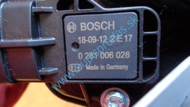 trysky na jeep compass 1,4T benzín, sacie potrubie, 