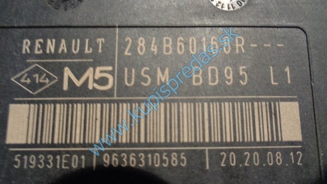 usm modul na reneult megane 3 1,6i, 284B60168R