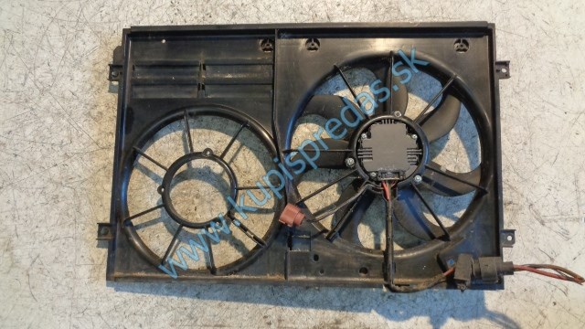 ventilátor na chladič na vw volkswagen touran 1,9tdi, 