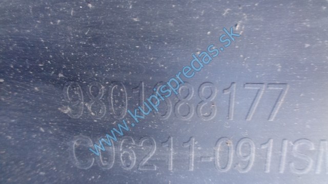 zadný nárazník na citroen c4 cactus, 9801688177