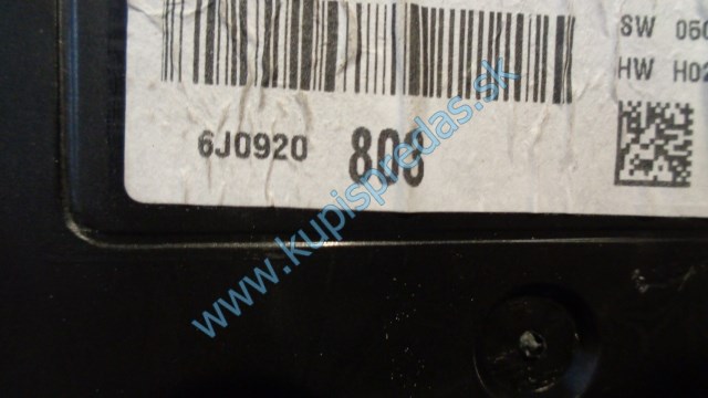 tachometer na seat ibizu 4 1,2tsi, 6J0920803