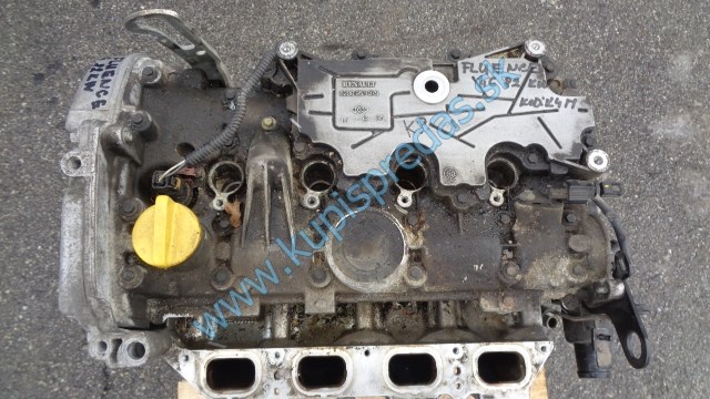 motor na renault fluence 1,6i 16V K4M V838, K4M838, , 82KW