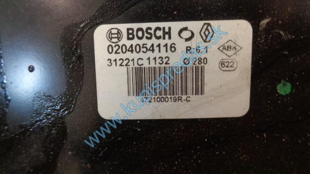 brzdový posilovač na renault fluence 1,6i, 15V, 0204054116