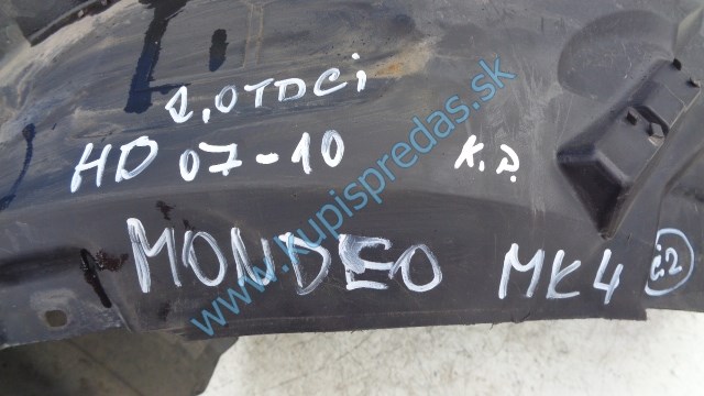 pravý predný podblatník na ford mondeo mk4, 7S71-A16114-A