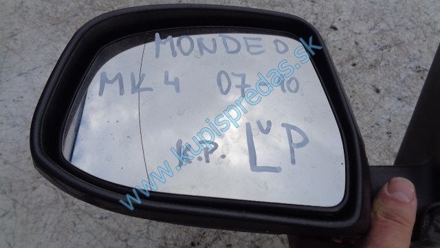 ľavé spätné zrkadlo na ford ondeo mk4, 7 pinov, 