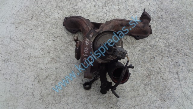 výfukové potrubie na ford mondeo mk4 2,0tdci, 9646849080, turbo