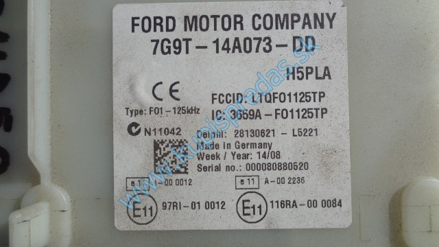 modul bsi na ford mondeo mk4 2,0tdci, 7G9T-14A073-DD