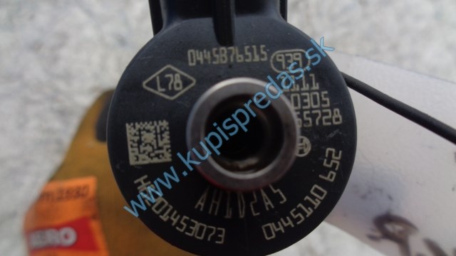 tryska na motor na renault clio 4 1,5dci, 0445110652, 