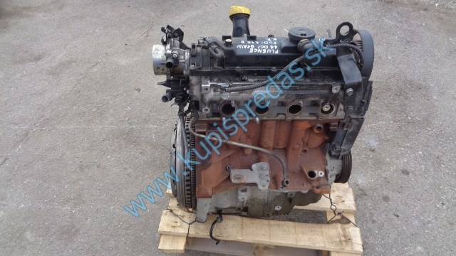 motor na renault fluence 1,5dci, 81KW, K9K8