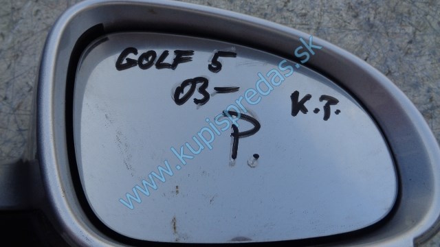 pravé spätné zrkadlo na vw volkswagen golf 5, 14 pinové