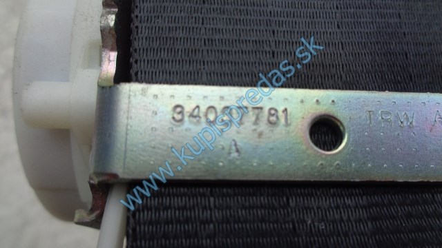 pravý zadný pás na ford fiestu mk7, 34037781A