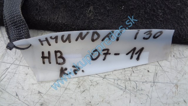 zadný koberec do kufra na hyundai i30 HB, dno kufra, 85710-2R100