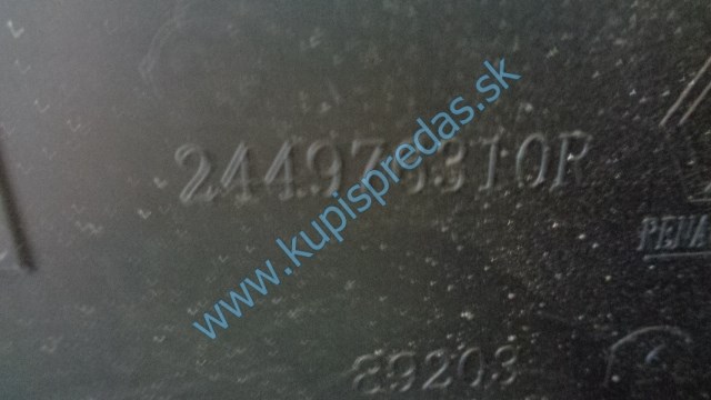držiak baterky na renault fluence 1,5dci, 244976310P