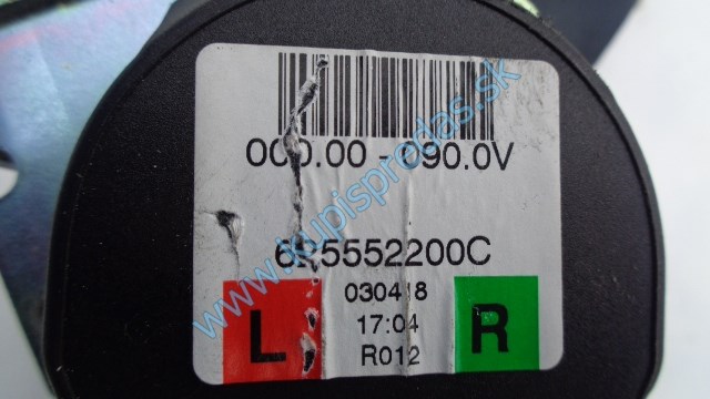 pravý zadný bezpečnostný pás na daciu logan 2 kombi, 625552200C