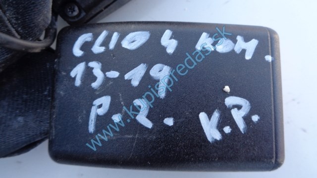 pravý zadný zapínač pásu na renault clio 4 kombi, 878166967R