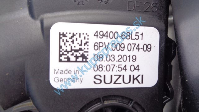 elektronický plynový pedál na suzuki sx4 s-cross 1,4i, 49400-68L51