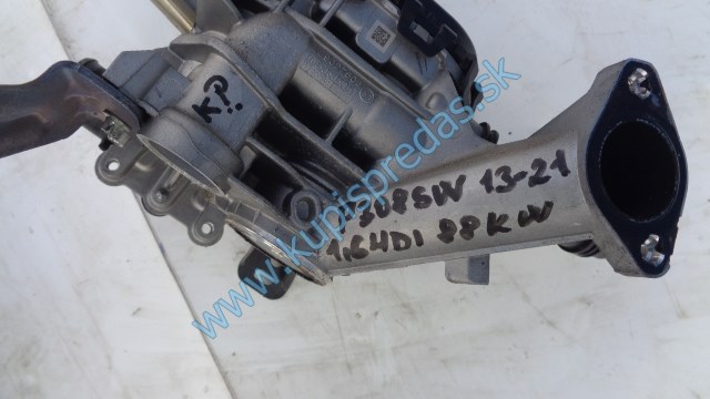 egr ventil na peugeot 308 T9 1,6hdi, 980736998002