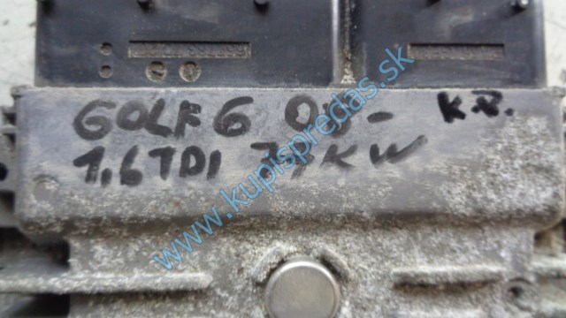 riadiaca jednotka na motor na vw volkswagen golf 6 1,6tdi, 03L906023B
