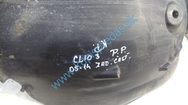 pravé predné nadkolo na renault clio 3, 8200289937, 8200289946