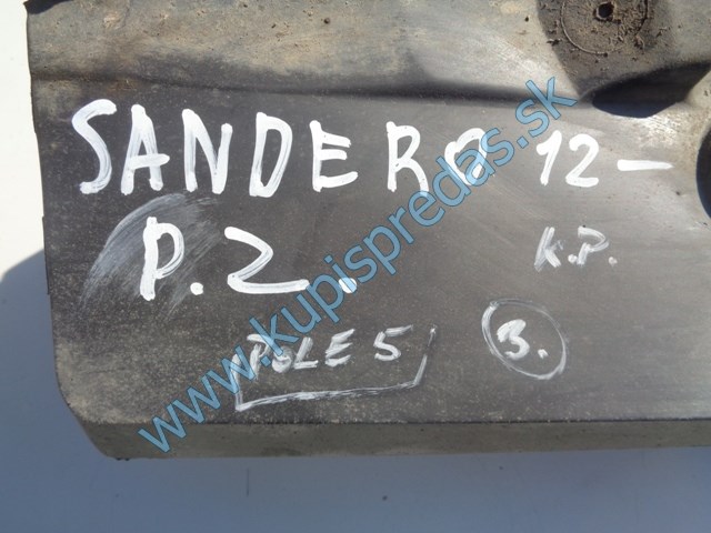pravý zadný podblatník na daciu sandero, 479196413R